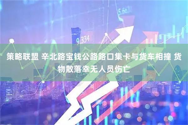 策略联盟 辛北路宝钱公路路口集卡与货车相撞 货物散落幸无人员伤亡